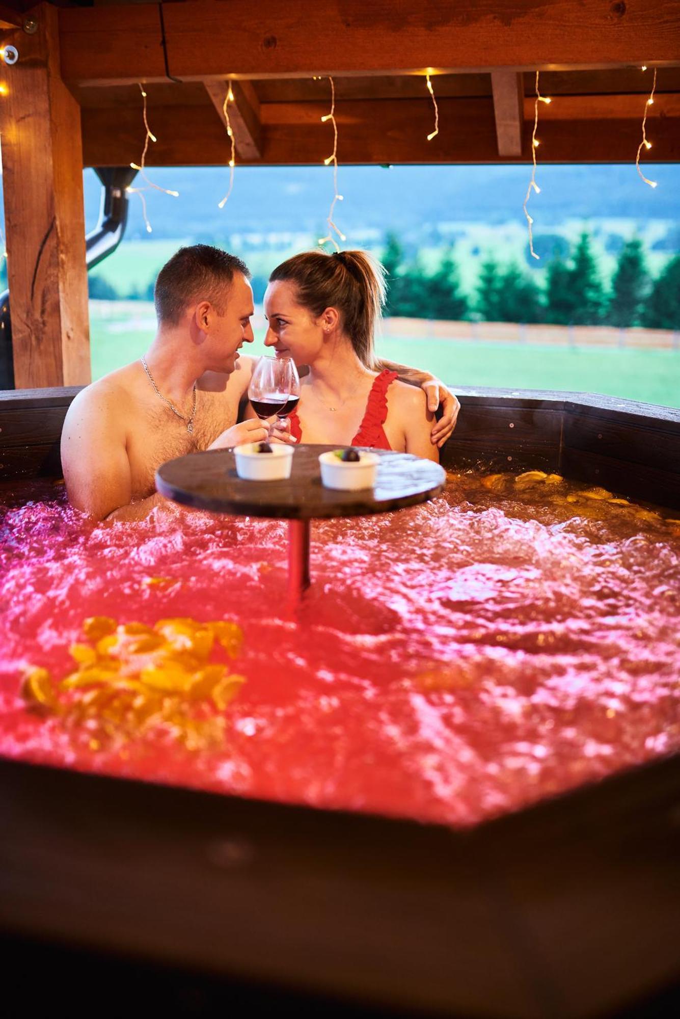 Osada Orlica Klimatyczne Domki Z Widokiem Na Gory I Termalnym Spa Sauna Jacuzzi 4 Km Od Zieleniec Ski Arena Lasowka 외부 사진
