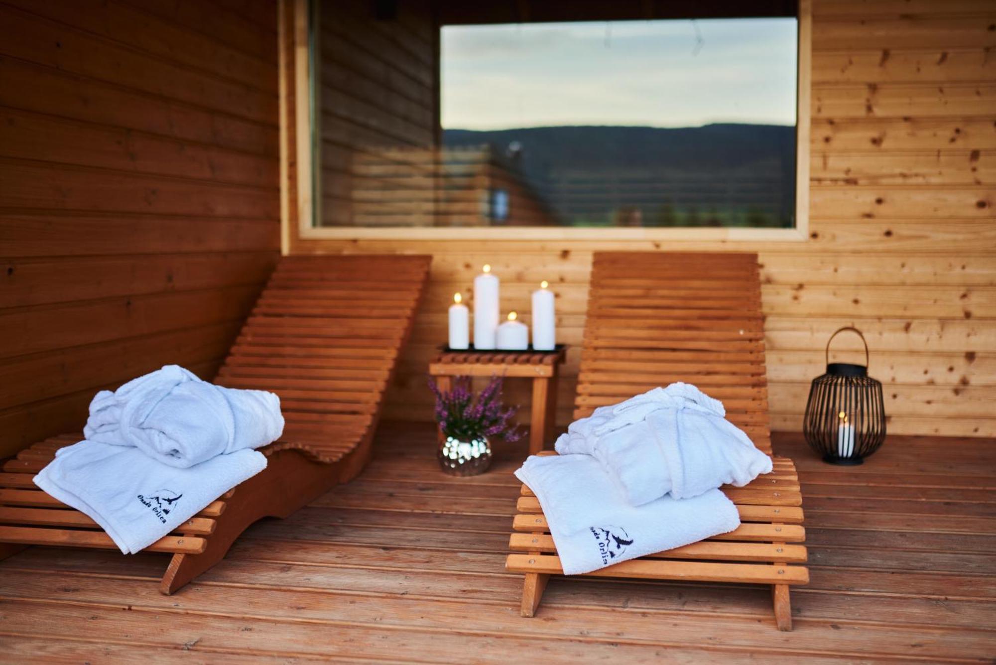 Osada Orlica Klimatyczne Domki Z Widokiem Na Gory I Termalnym Spa Sauna Jacuzzi 4 Km Od Zieleniec Ski Arena Lasowka 외부 사진
