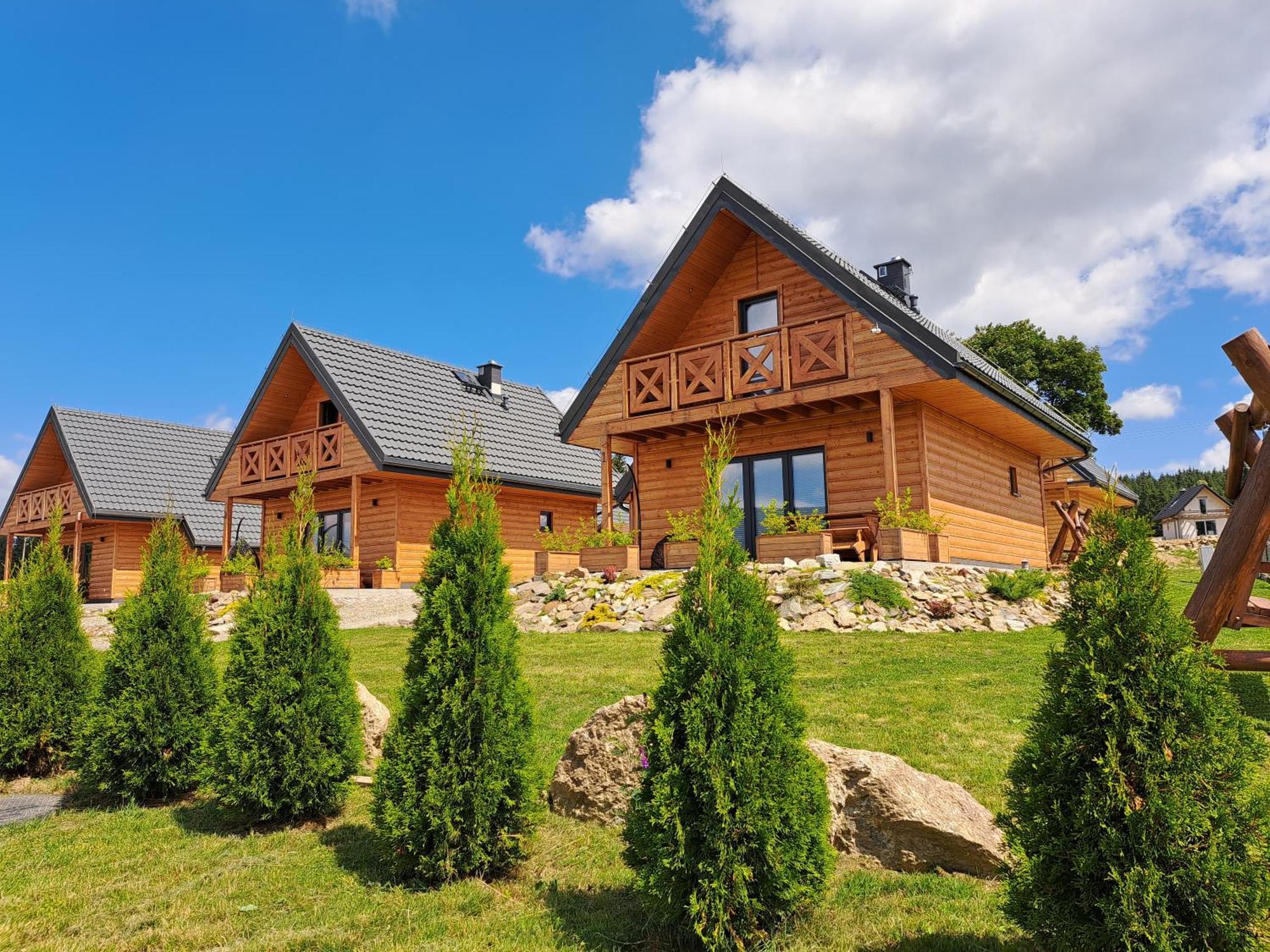 Osada Orlica Klimatyczne Domki Z Widokiem Na Gory I Termalnym Spa Sauna Jacuzzi 4 Km Od Zieleniec Ski Arena Lasowka 외부 사진