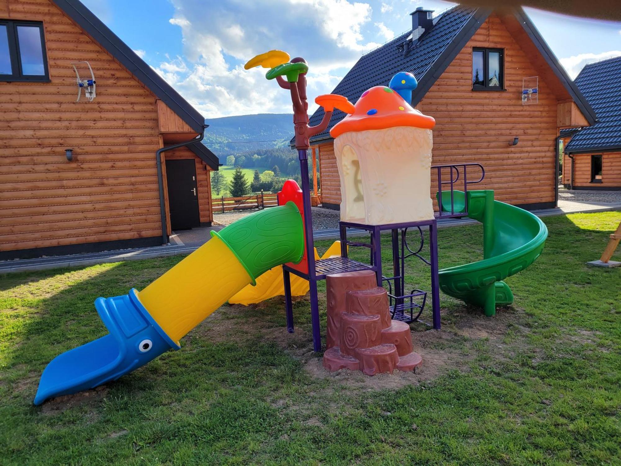 Osada Orlica Klimatyczne Domki Z Widokiem Na Gory I Termalnym Spa Sauna Jacuzzi 4 Km Od Zieleniec Ski Arena Lasowka 외부 사진